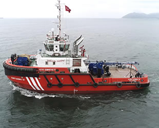 YÜTEK’in inşa ettiği KURTARMA 12 römorkörü  denize indirildi