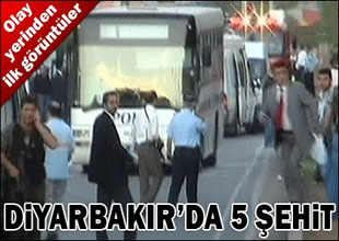 Diyarbakır'da hain saldırı: 5 ŞEHİT
