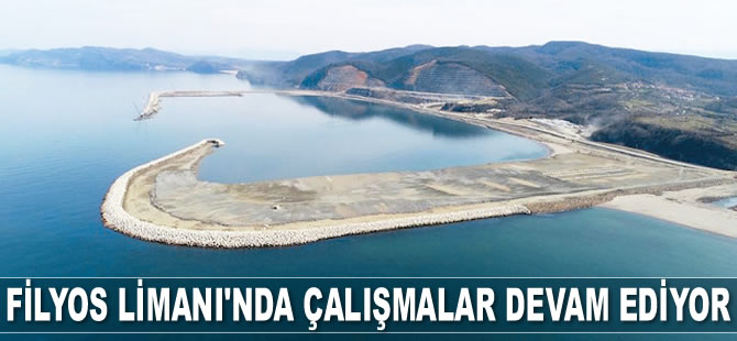 Filyos Limanı'nda çalışmalar devam ediyor