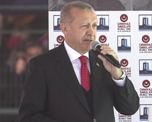 Cumhurbaşkanı Recep Tayyip Erdoğan: Biz tarihi Çanakkale'de kanımızla yazdık...