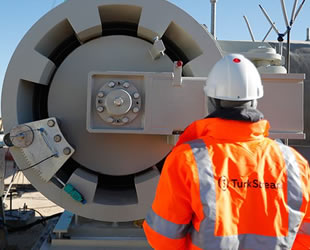 TürkAkım'ın kara ve deniz kısımları birleşti