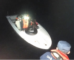 Bodrum’da 8 göçmen ve 1 organizatör yakalandı