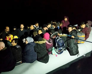 Didim’de 60 düzensiz göçmen yakalandı
