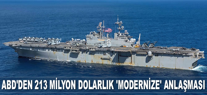 ABD Donanması, 213 milyon dolarlık ‘modernize’ anlaşması imzaladı