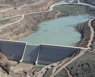 Beylerderesi Göleti’nde su tutulmaya başladı