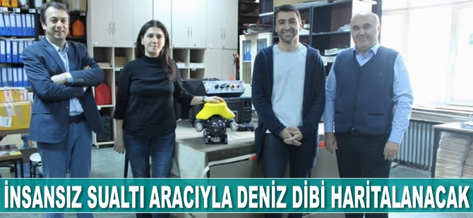 İnsansız sualtı aracıyla deniz dibi haritalanacak