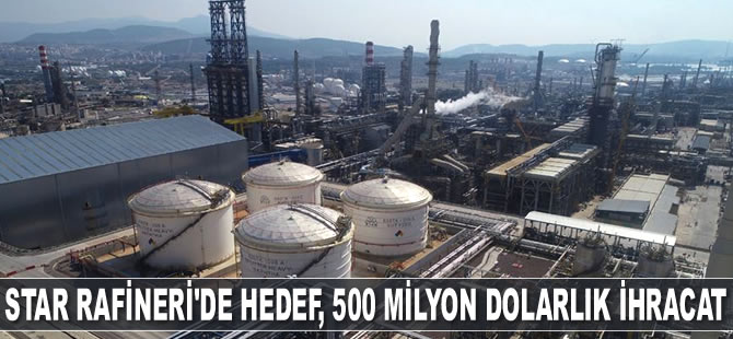 STAR Rafineri, yıllık 500 milyon dolarlık ihracat yapacak