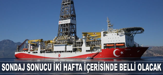 Akdeniz'deki sondaj çalışmasının sonucu iki hafta içerisinde belli olacak