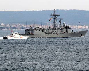 NATO gemileri, Çanakkale Boğazı'ndan geçti
