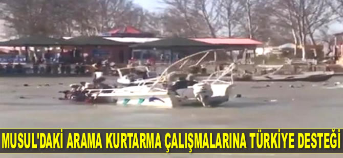 Türkiye’den 20 dalgıç, Musul'daki arama kurtarma çalışmalarına katılacak