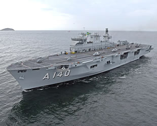 Brezilya, 'PHM Atlantico'yu modernize edecek