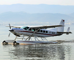 Marmara, deniz uçağı ile kontrol altına alındı