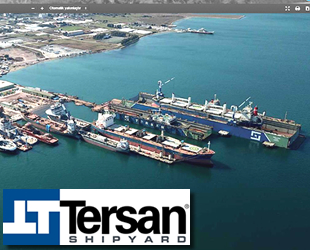 Tersan Tersanesi’nin yeni yüzer havuzu faaliyetlerine başladı