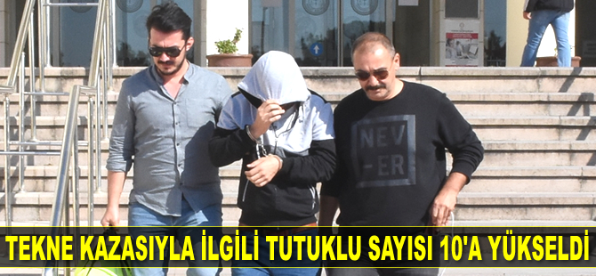 Bodrum'daki tekne kazasıyla ilgili tutuklu sayısı 10’a yükseldi