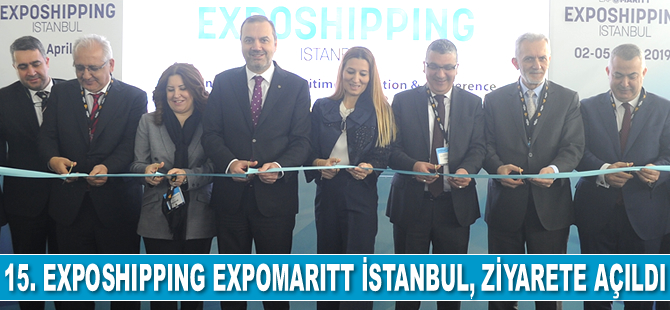 15. Exposhipping Expomaritt İstanbul, ziyarete açıldı