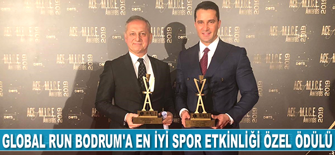 Global Run Bodrum, ‘En İyi Spor Etkinliği Özel Ödülü’nü aldı