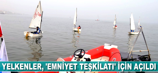 Bursa'da yelkenler, ‘Emniyet Teşkilatı’ için açıldı