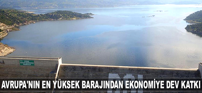 Çine Adnan Menderes Barajı, ekonomiye 1 milyar liralık fayda sağladı