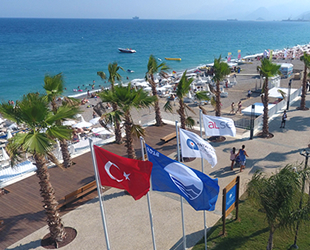 En çok 'Mavi Bayraklı Plaj' Antalya'da var