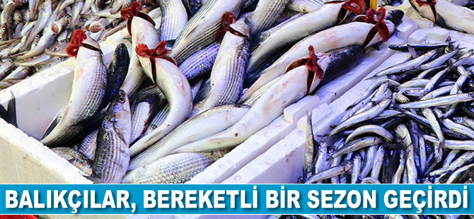 Balıkçılar, bereketli bir sezon geçirdi