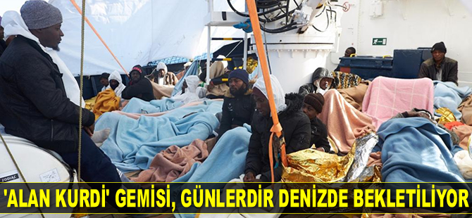 ‘Alan Kurdi’ gemisi, 64 göçmenle günlerdir denizde bekletiliyor