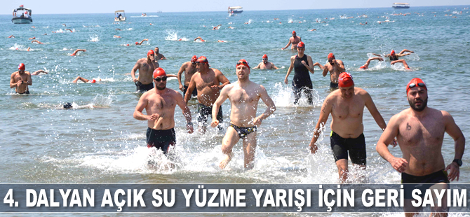 4. Dalyan Açık Su Yüzme Yarışı için geri sayım başladı