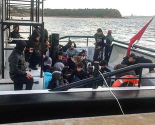 Didim’de 64 düzensiz göçmen yakalandı