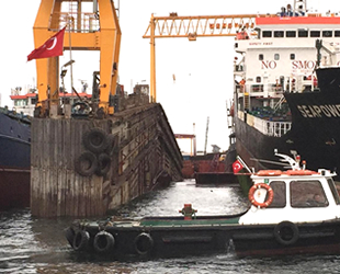 Kuzey Star Tersanesi'nde Havuz Vinci kırıldı, Yaralılar var!..