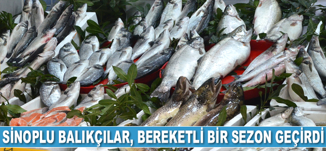 Sinoplu balıkçılar, bereketli bir sezon geçirdi