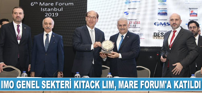 IMO Genel Sekteri Kitack Lim, Mare Forum İstanbul’a katıldı