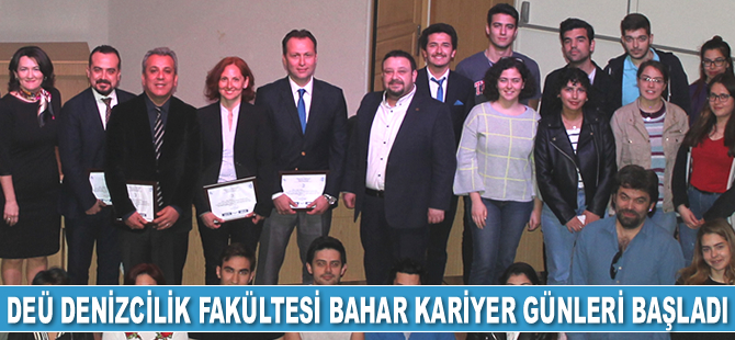 DEÜ Denizcilik Fakültesi Bahar Kariyer Günleri başladı