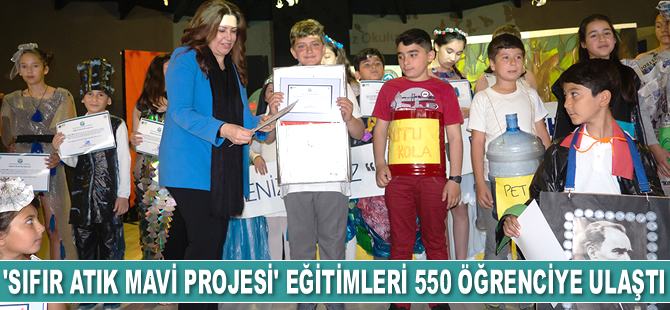 TURMEPA’nın ‘Sıfır Atık Mavi Projesi’ eğitimleri 550 öğrenciye ulaştı