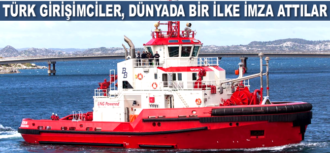 LNG ile çalışan römorkörün makine ve pervane montajını Türk firması yaptı