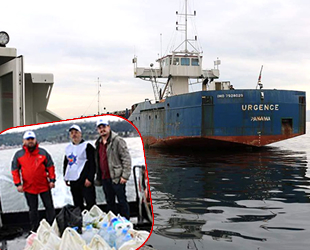 Türkiye Denizciler Sendikası, Urgence gemisinin mürettebatına gıda yardımında bulundu