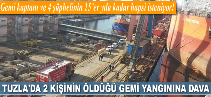 'LR2 POSEDION' isimli geminin kaptanına dava açıldı