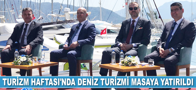 Turizm Haftası’nda deniz turizmi masaya yatırıldı