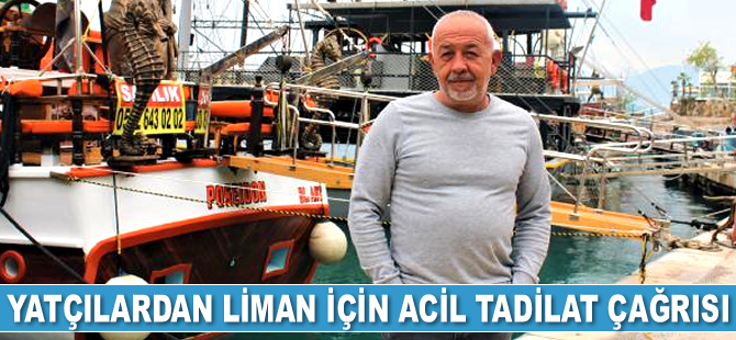 Antalyalı yatçılardan liman için acil tadilat çağrısı geldi