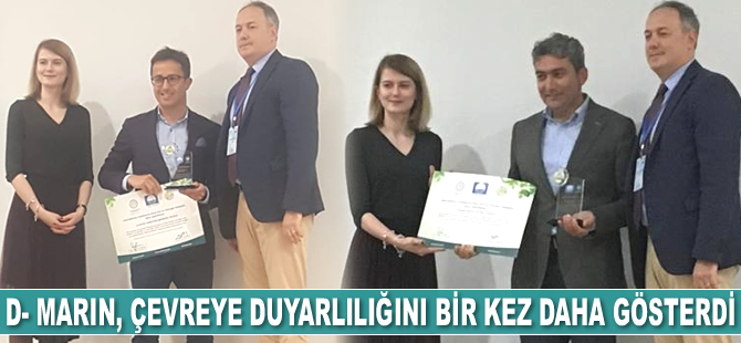 D- Marin, çevreye olan duyarlılığını bir kez daha gösterdi