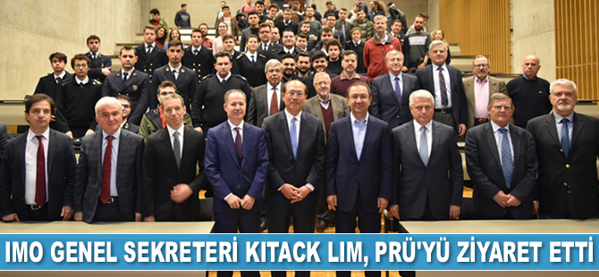 IMO Genel Sekreteri Kitack Lim, Piri Reis Üniversitesi'ni ziyaret etti