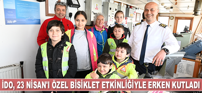 İDO, 23 Nisan’ı özel bisiklet etkinliğiyle erken kutladı
