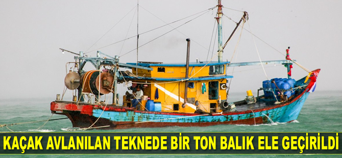 Malezya'da kaçak avlanılan teknede bir ton balık ele geçirildi