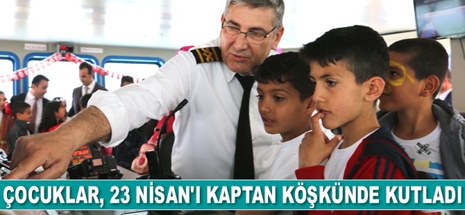 Çocuklar, 23 Nisan Ulusal Egemenlik ve Çocuk Bayramı’nı Negmar ile kutladı