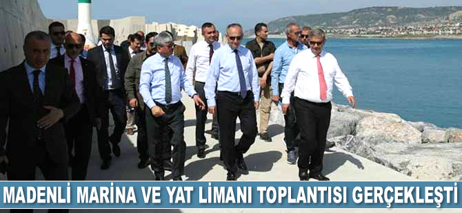 Madenli Marina ve Yat Limanı toplantısı gerçekleşti