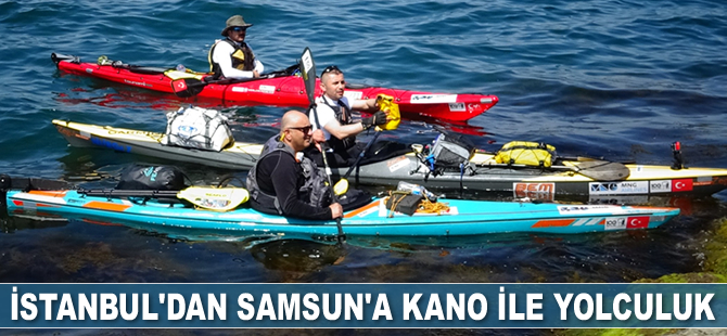 3 sporcu, Beykoz’dan Samsun’a 19 Mayıs anısına kano ile yolculuk yapacak