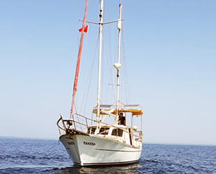 Çalınan ‘Tanyel’ isimli tekne, Gündoğan’da bulundu