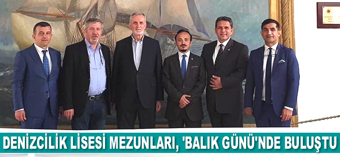 Ortaköy Denizcilik Lisesi Mezunları, ‘Balık Günü’nde buluştu