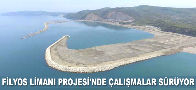 Filyos Limanı Projesi'nde çalışmalar sürüyor