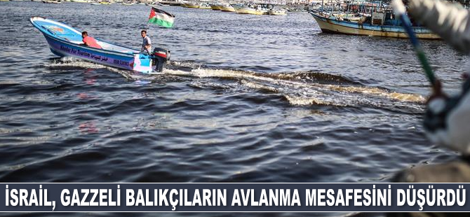 İsrail, Gazze'deki balıkçıların avlanma mesafesini düşürdü