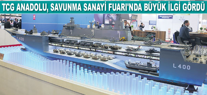 TCG Anadolu, 2021’de denizde olacak