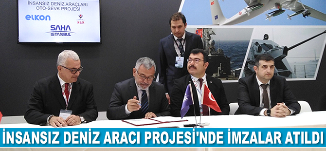 İnsansız Deniz Aracı Projesi’nde imzalar atıldı